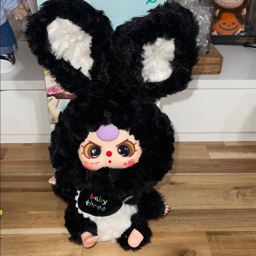 Baby Three Lilly Rabbit Town- special eyes black bunny